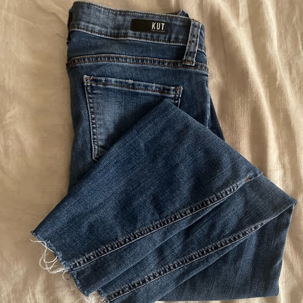 Kut from the cloth, size 8 skinny jeans. Great condition.